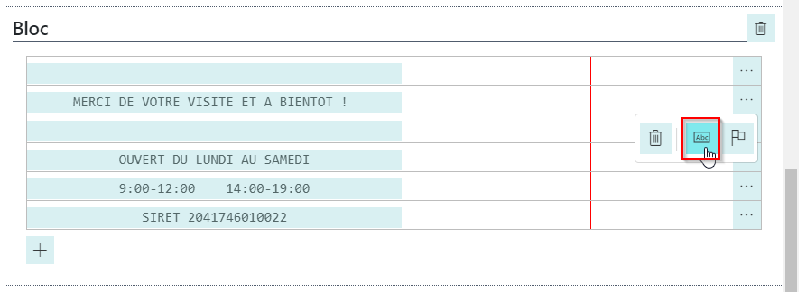 Ajouter une étiquette