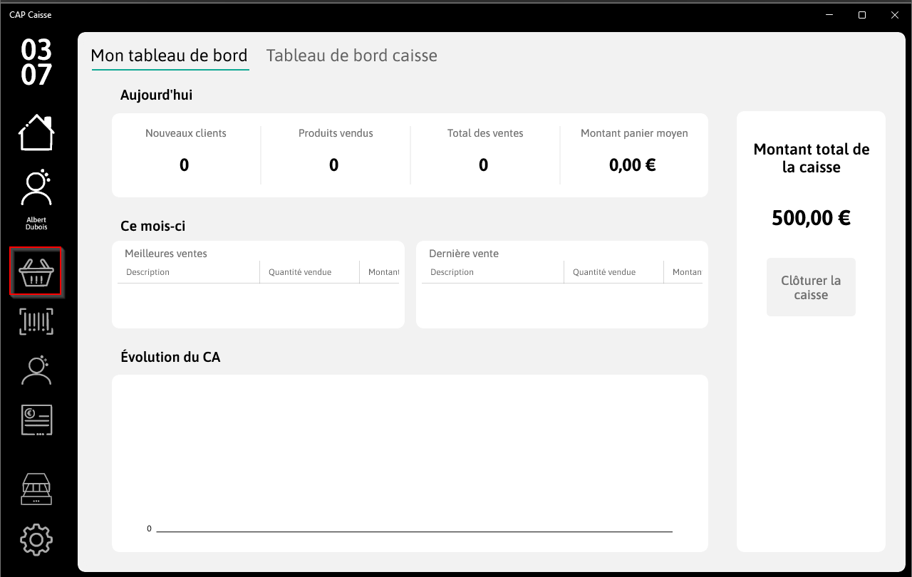 Accéder à la liste des tickets