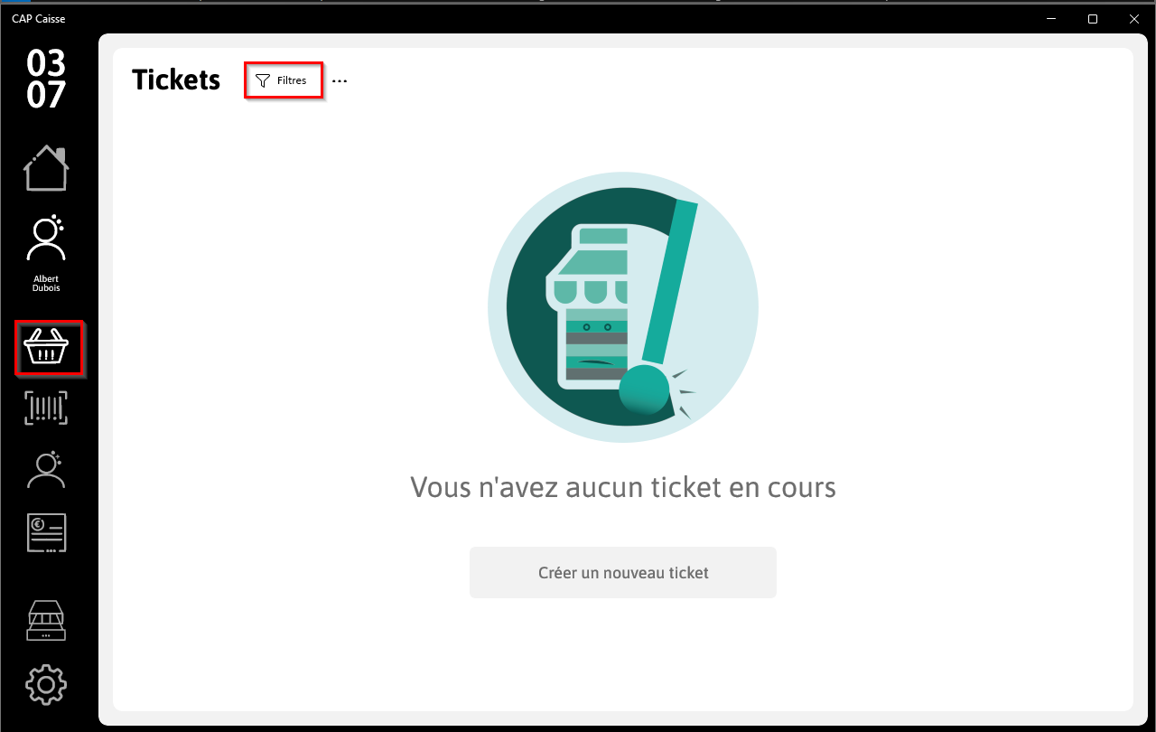 Ticket validé