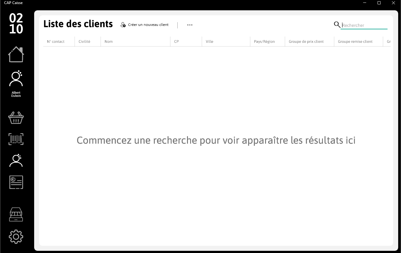 Liste contact
