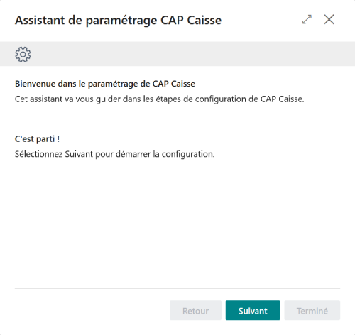 Assistant de configuration