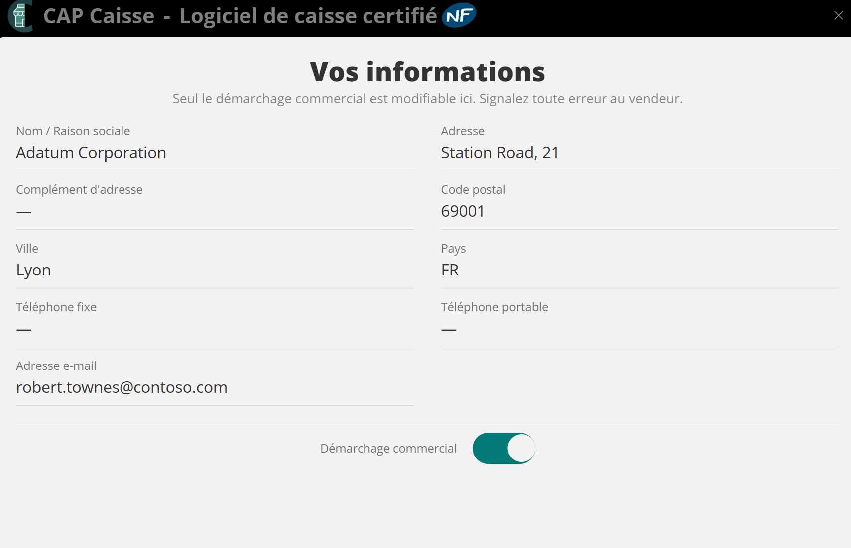 Préférence : second écran interactif