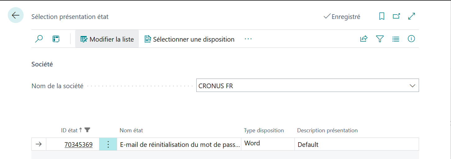 Personnaliser l'e-mail de réinitialisation de mot de passe