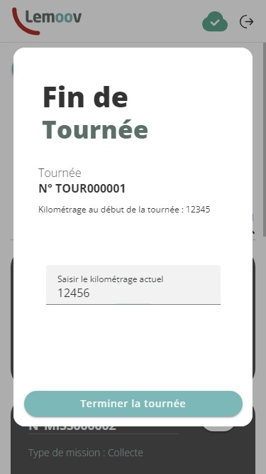 Fin de tournée