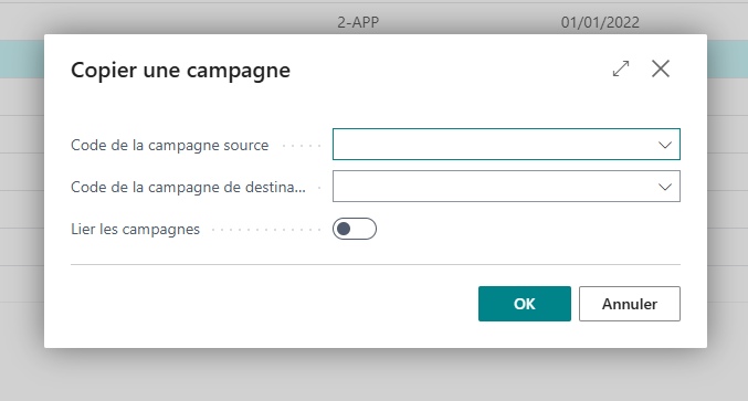 Copier Campagne
