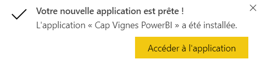 Accéder à l'application